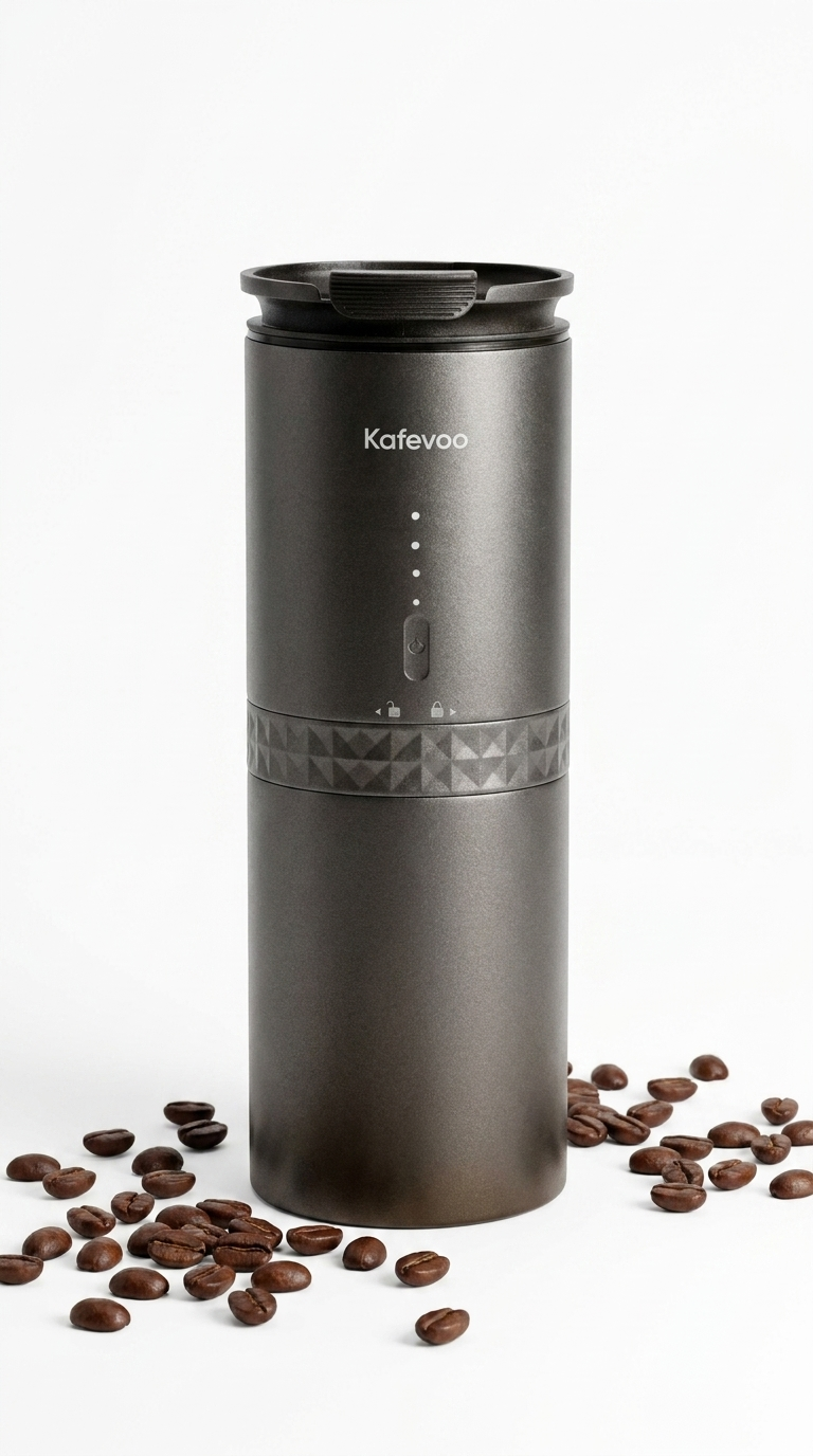 Kafevoo Kaffeemühle - Frisch gemahlen. Überall.