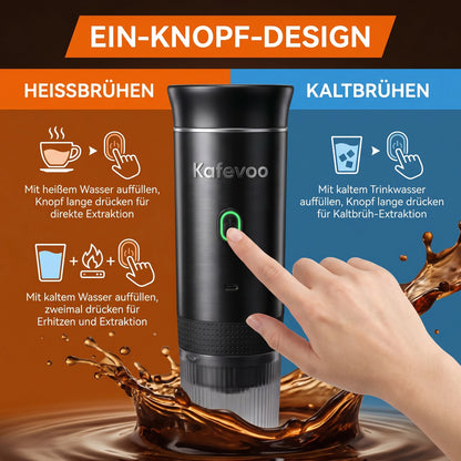 Kafevoo Nano Tragbare Espresso mit Akku