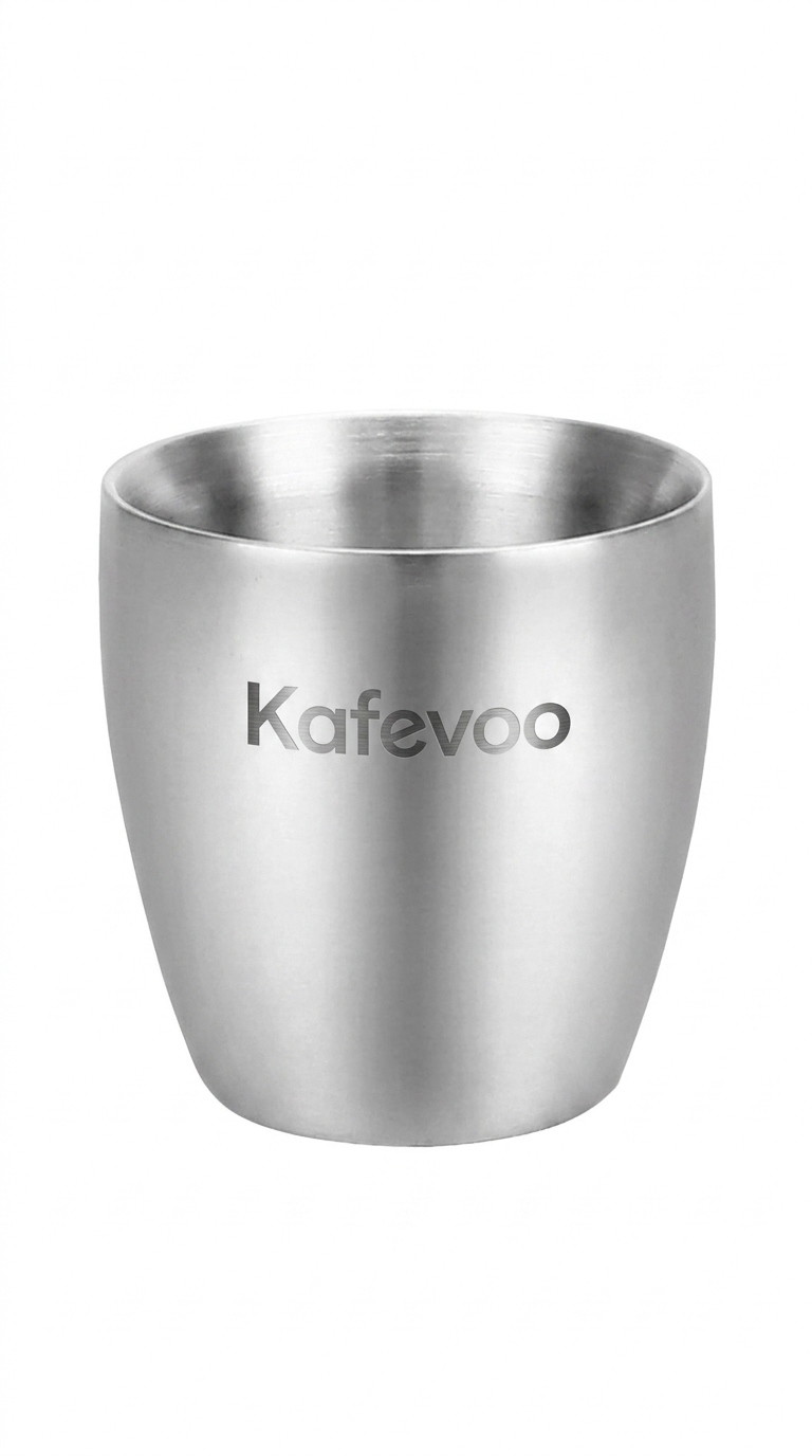 Kafevoo Espresso Cup- Echter Genuß. Edler Look.